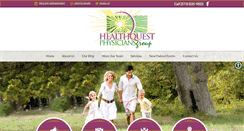 Desktop Screenshot of healthquestgroup.com